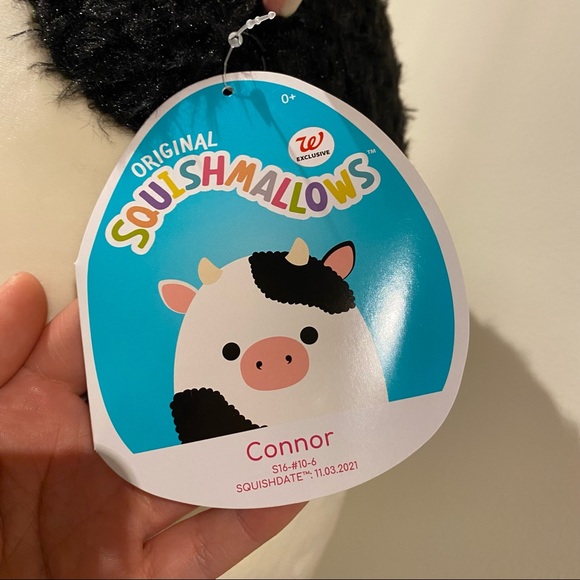 Connor the Cow with Fuzz 16” Squishmallow - Picture 4 of 4